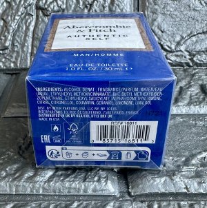 Мужские духи Authentic Self Man Abercrombie & Fitch 30 мл. Оригинал