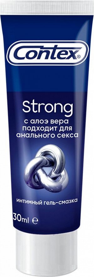 CONTEX Strong (с регенерирующ эффектом) Интим гель-смазка 30мл