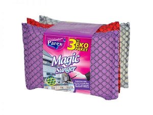 PAREX Губка из микрофибры MAGIC 3 шт