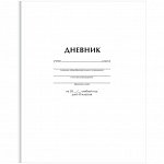 Дневник 1-11 кл. 40л. (твердый) BG &quot;&quot;Белый&quot;&quot;, матовая ламинация