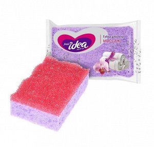 Fresh idea Губка для тела "Массаж" прямоугольник 14х9х5 см