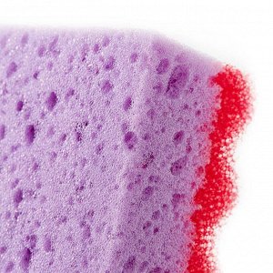 Fresh idea Губка для тела "Массаж" прямоугольник 14х9х5 см