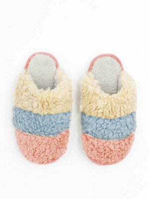 Тапочки AMARO HOME Lamb Закрытый нос (желтый) 38-39