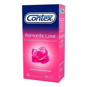 CONTEX Romantic Love (ароматизированные) Презервативы №12