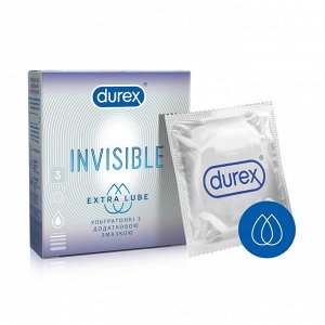 DUREX Invisible Extra Lube №3