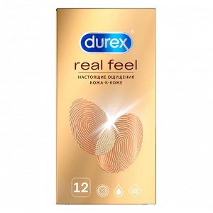 DUREX RealFeel (для естественных ощущений) Презервативы №12