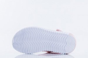 Розовый туфли пляжные дошкольно-школьные текстиль