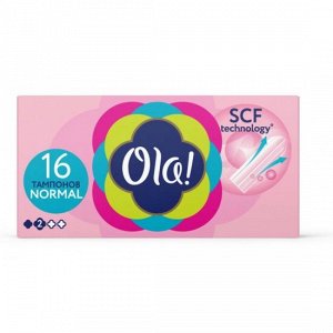 OLA! тампоны NORMAL уп.16 шелк. пов.