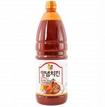 Острый Корейский Соус Яннём для Жареной Курицы 2.1 л