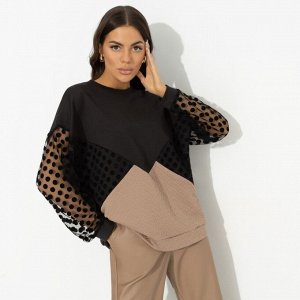 Свитшот комбинированный, Любимый образ (black woman)