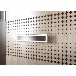 Клик Мебель Стол туалетный РУМБА, 800х425х1530, Дуб Сонома/Венге