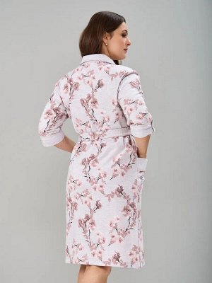 Женский теплый халат с начесом