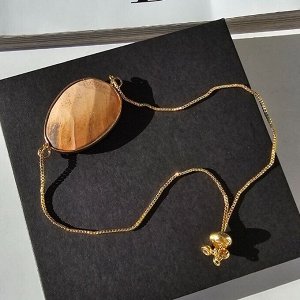 Браслет на руку с натуральным камнем Песочная Яшма, 1063, арт.218.216