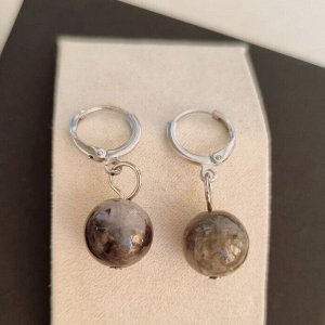 Серьги бижутерия висячие Лабрадор, 1028, арт.218.073