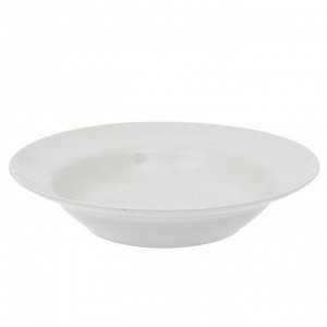 Тарелка глубокая «Идиллия», 24 см, 500 мл, цвет белый