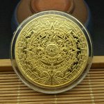 Памятная монета Календарь Майя