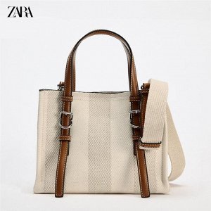 Сумка Сумка бренда &quot; ZARA &quot;- это всегда отменный стиль и высокое качество.Комплектуется 2-мя длинными ремнями: узким кожаным и широким тканевым.
Материал : экокожа + спец.сумочный водонепрон