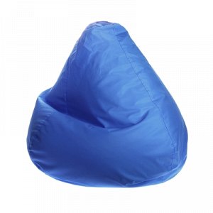 Кресло-мешок "Малыш", d70/h80, цвет тёмно-голубой