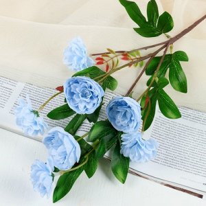 Цветы искусственные "Абутилон пышный" 5*57 см, голубой