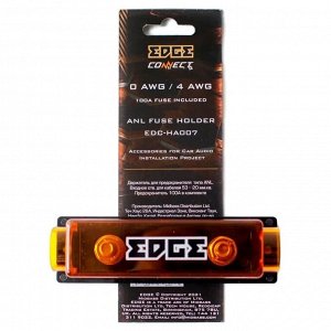 Kолба предохранителя + предохранитель EDGE 100А ANL 0/4Ga