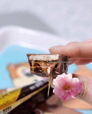 Lotte Ghana Choco Bar Almond 45g - Батончик Лотте Гхана с миндалем и карамелью