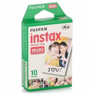 Картридж кассета FUJIFILM instax MINI 1шт (10 снимков) белая