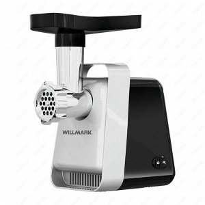 Электромясорубка WILLMARK WMG-2402X (2000Вт, 2.1 кг/мин, реверс, защита двиг., 2 реш )