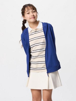 UNIQLO AIRism - курточка на молнии с защитой от UV-лучей - 70 LIGHTPURPLE