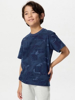UNIQLO - детская футболка с функцией Dry Ex - 68 BLUE