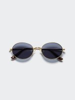 UNIQLO - солнцезащитные овальные очки - 08 DARKGRAY