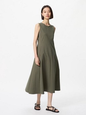 UNIQLO — ультраэластичное платье без рукавов увеличенной длины - 09 BLACK