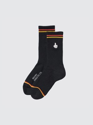UNIQLO - унисекс носки с дизайном Дисней - 09 BLACK