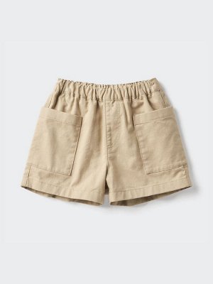 UNIQLO - хлопковые легкие шорты для детей - 52 GREEN