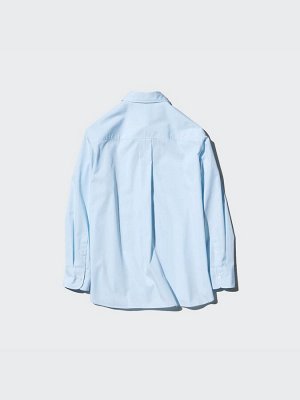 UNIQLO - хлопковая базовая рубашка