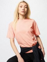 UNIQLO AIRism - слегка свободная футболка из хлопка - 20 LIGHTORANGE