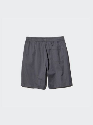 UNIQLO Stretch Easy Shorts – комфортные шорты из твила с эластичным поясом - 31 BEIGE