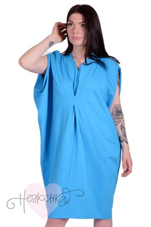 Платье П 589 (голубой)