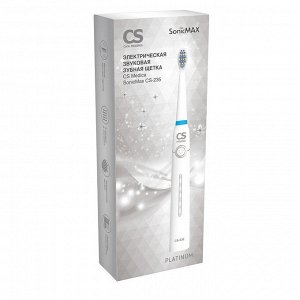 Электрическая звуковая зубная щетка CS Medica SonicMax CS-235 (белая)+5 насадок