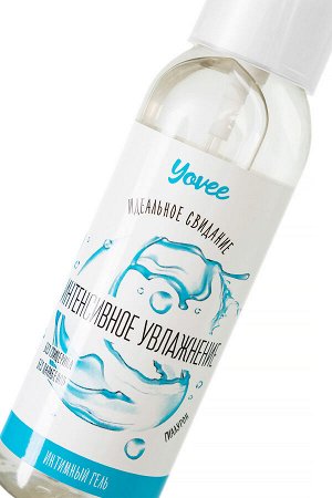 Cъедобная гель-смазка Yovee «Интенсивное увлажнение» с Д-Пантенолом, гиалуроновая кислота, 100 мл