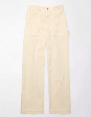 AE Dreamy Drape Woven Super High-Waisted Baggy Wide-Leg Pant