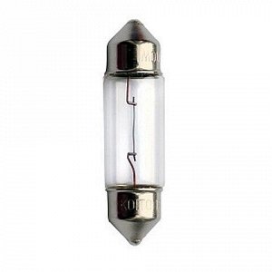 Лампа Koito Festoon C10W (SV8.5, T10x37), 12В, 10Вт, 1 шт