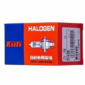 Лампа галогенная Koito H16 (PGJ19-3, T11), 12В, 19Вт, 3200К, 1 шт, арт. 0140K