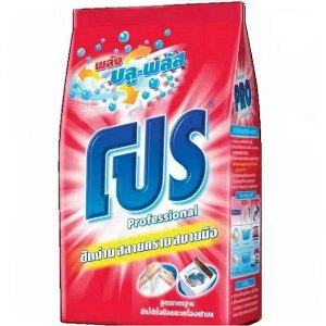LION "PRO" Стир.порошок для всех типов стир.маш.  120гр "Blue Plus" /78шт/Таиланд