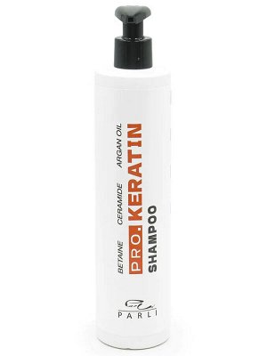 Parli Cosmetics Шампунь восстанавливающий шампунь для поврежденных волос ProKeratin Shampoo, 400мл * NEW