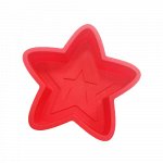 Форма для выпечки силиконовая &quot;Звезда&quot;. размер 26.5*27.5*5см.