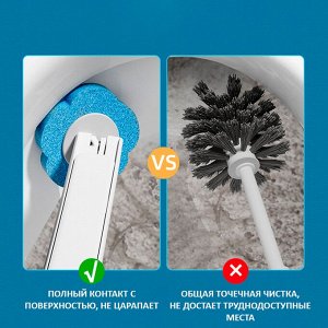 Сменные губки для настеной щетки для унитаза