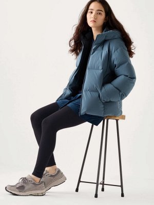 UNIQLO Extra Warm Heattech - теплые термо-легинсы до щиколотки - 09 BLACK