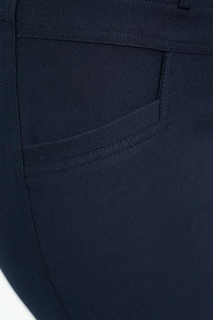 Брюки-8432 Модель брюк: Дудочки; Материал: Трикотаж;  Фасон: Брюки
Брюки 7/8 плотные трикотаж синие
Однотонные брюки-стрейч выполнены из плотной мягкой ткани. Модель отлично сидит за счет комфортной р