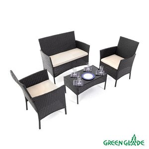Green Glade Комплект садовой мебели (4 предмета)