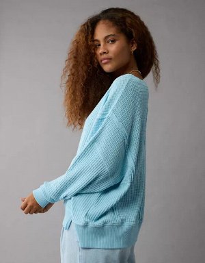 AE Big Hug Waffle Sweatshirt